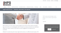 Desktop Screenshot of hpsprocess.com